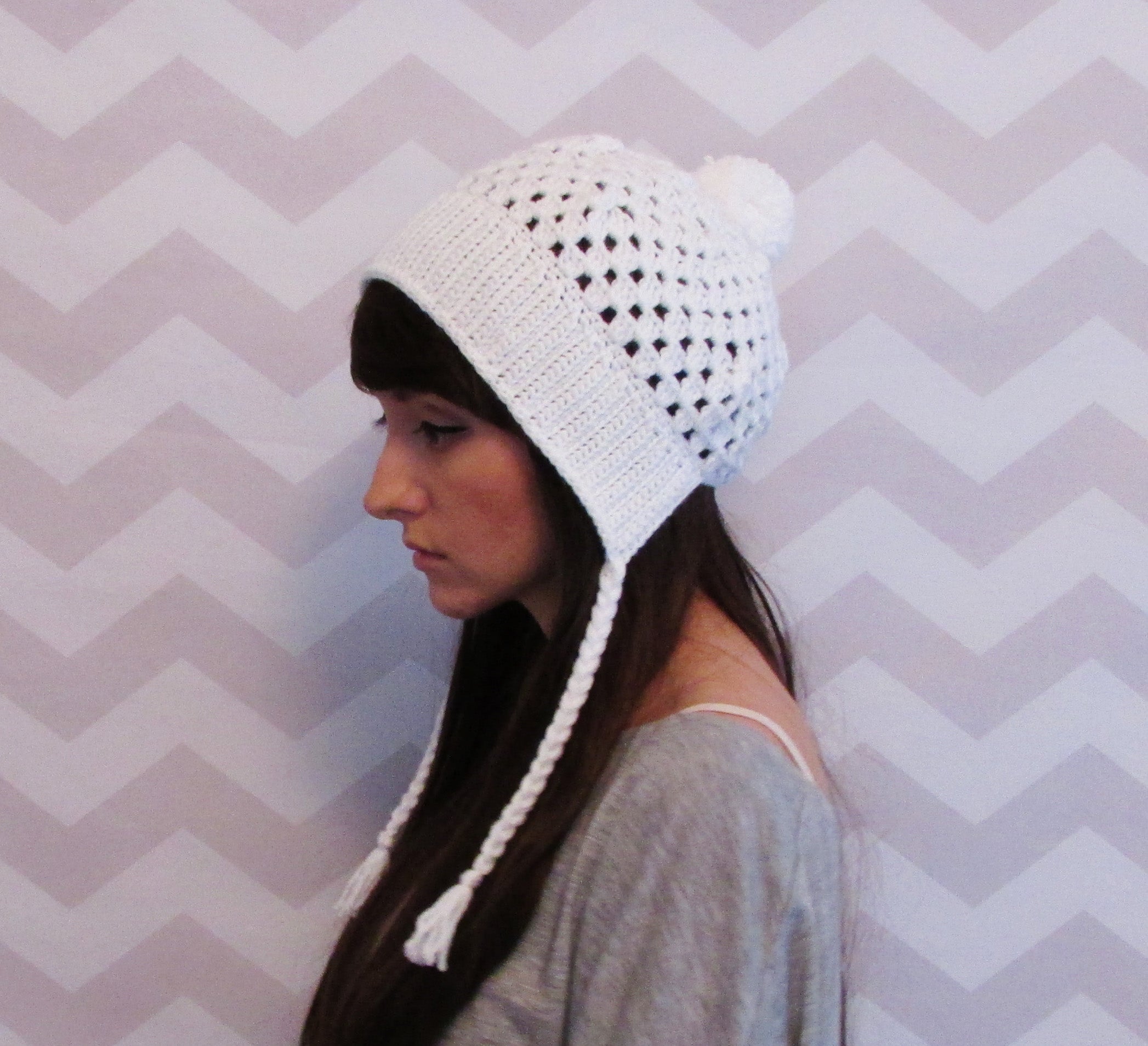 Crochet Pattern: bonnet hat – HELLOhappy
