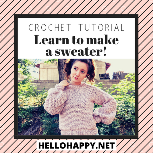 Let's make a Moss Sweater! Part 6 - Ribbed cuffs and you're done!