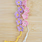 Delicate Flower Bookmarks - Hand crocheted Botanical Bookmark