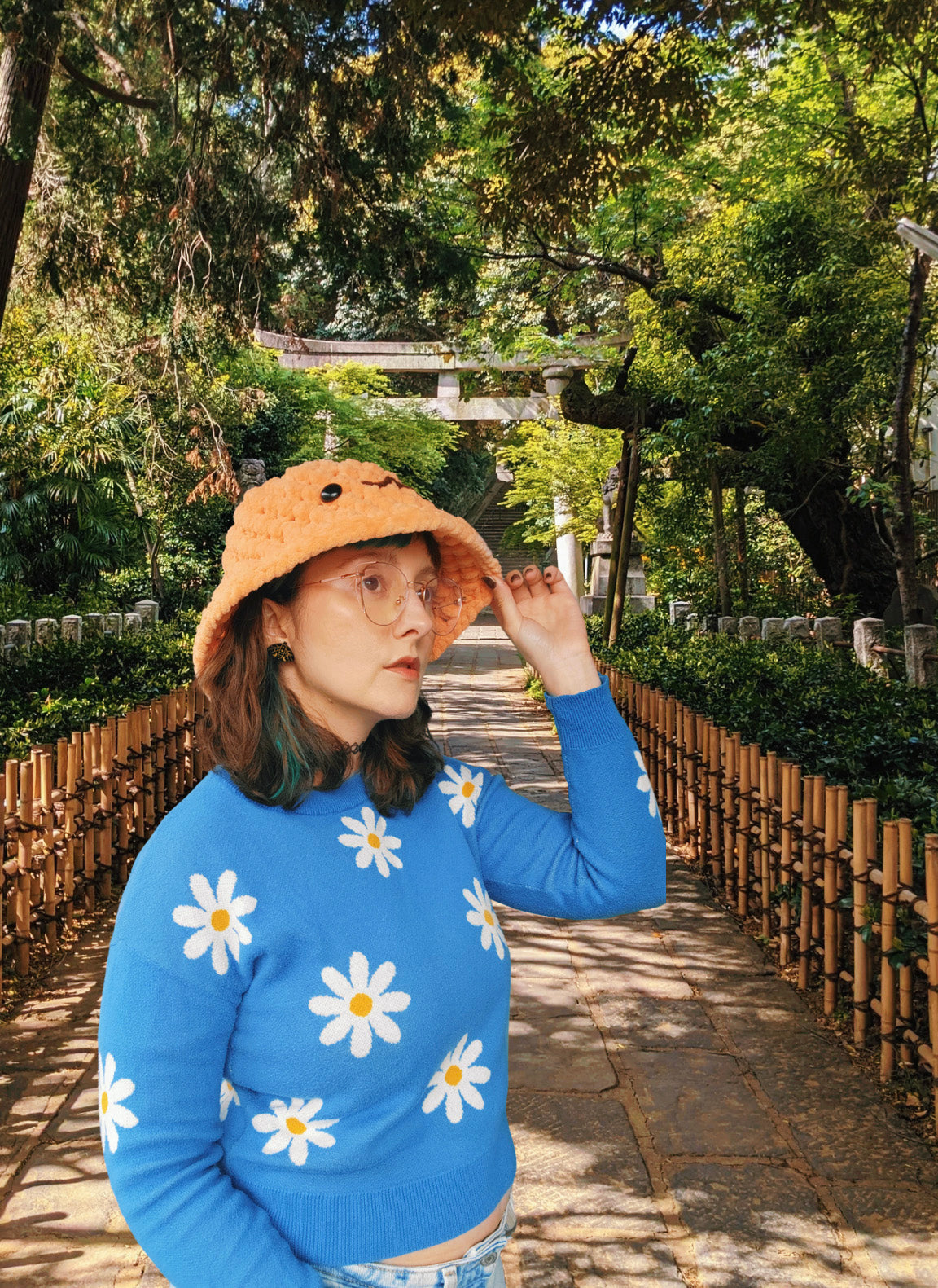 Crochet Pattern: Pumpkin Bucket Hat