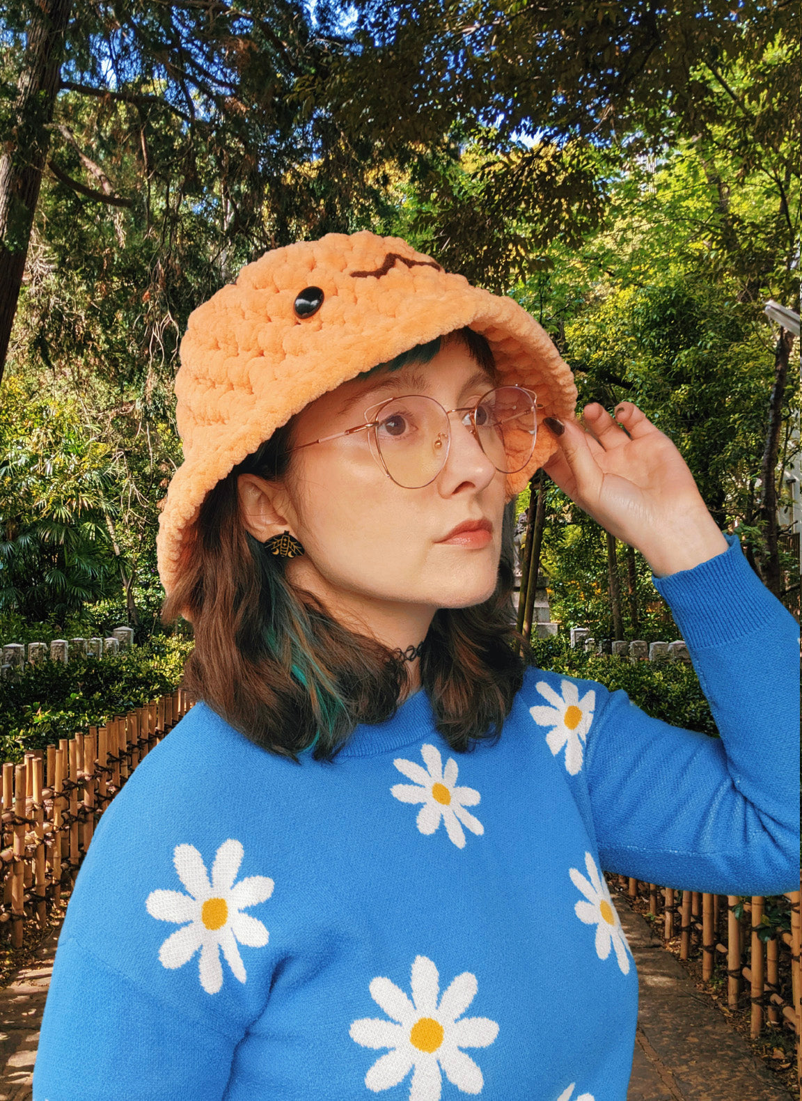 Crochet Pattern: Pumpkin Bucket Hat