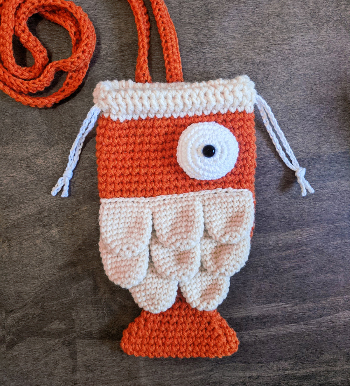 Crochet Pattern: Funny Fish Crossbody Bag