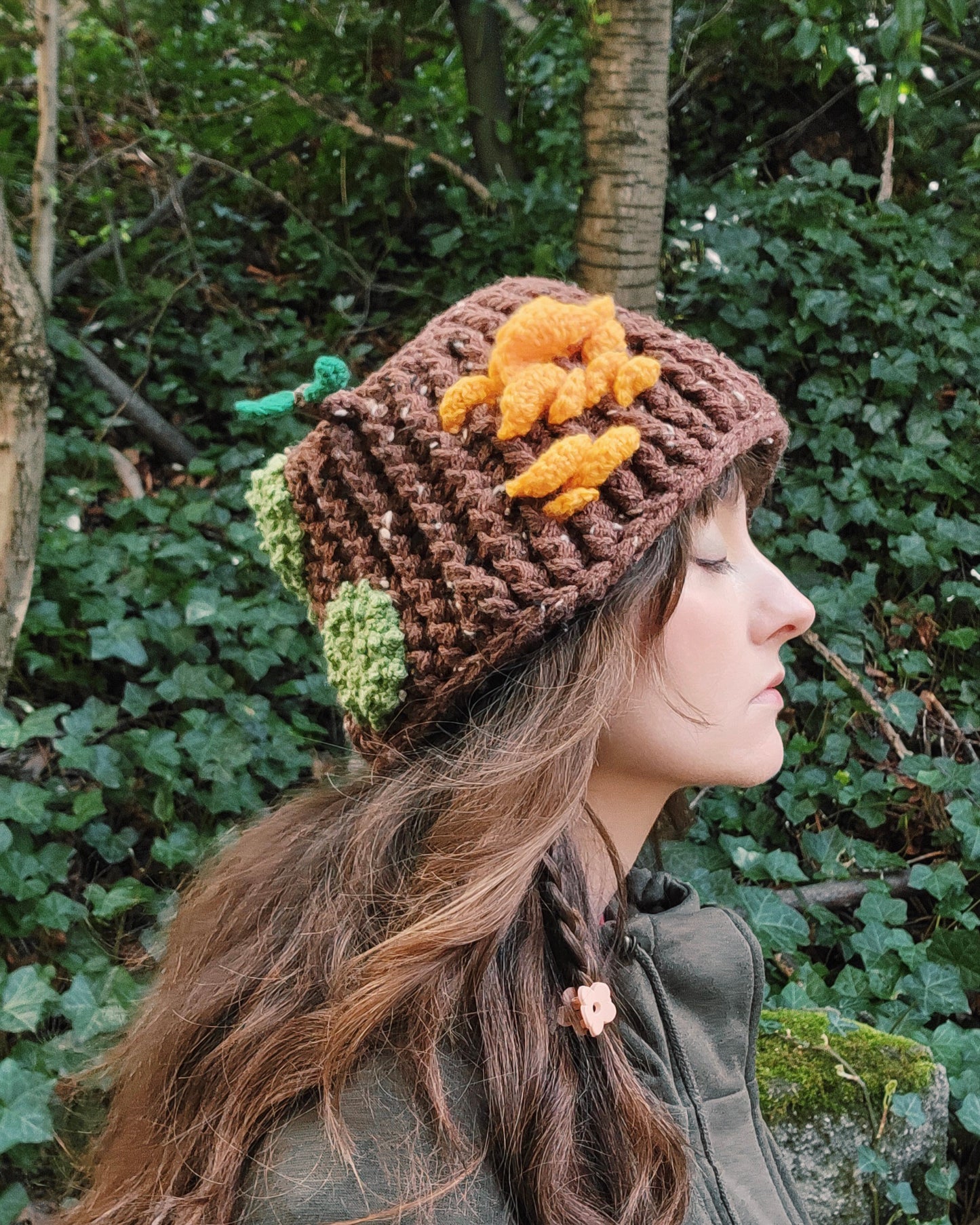 Crochet Pattern: Forest Spirit Bucket Hat