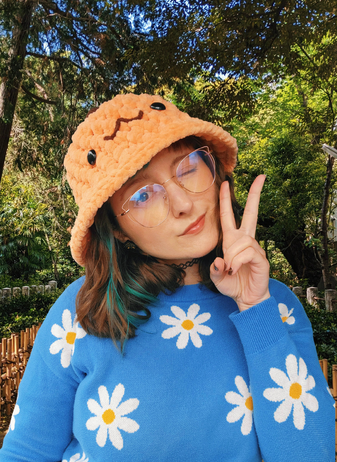 Crochet Pattern: Pumpkin Bucket Hat