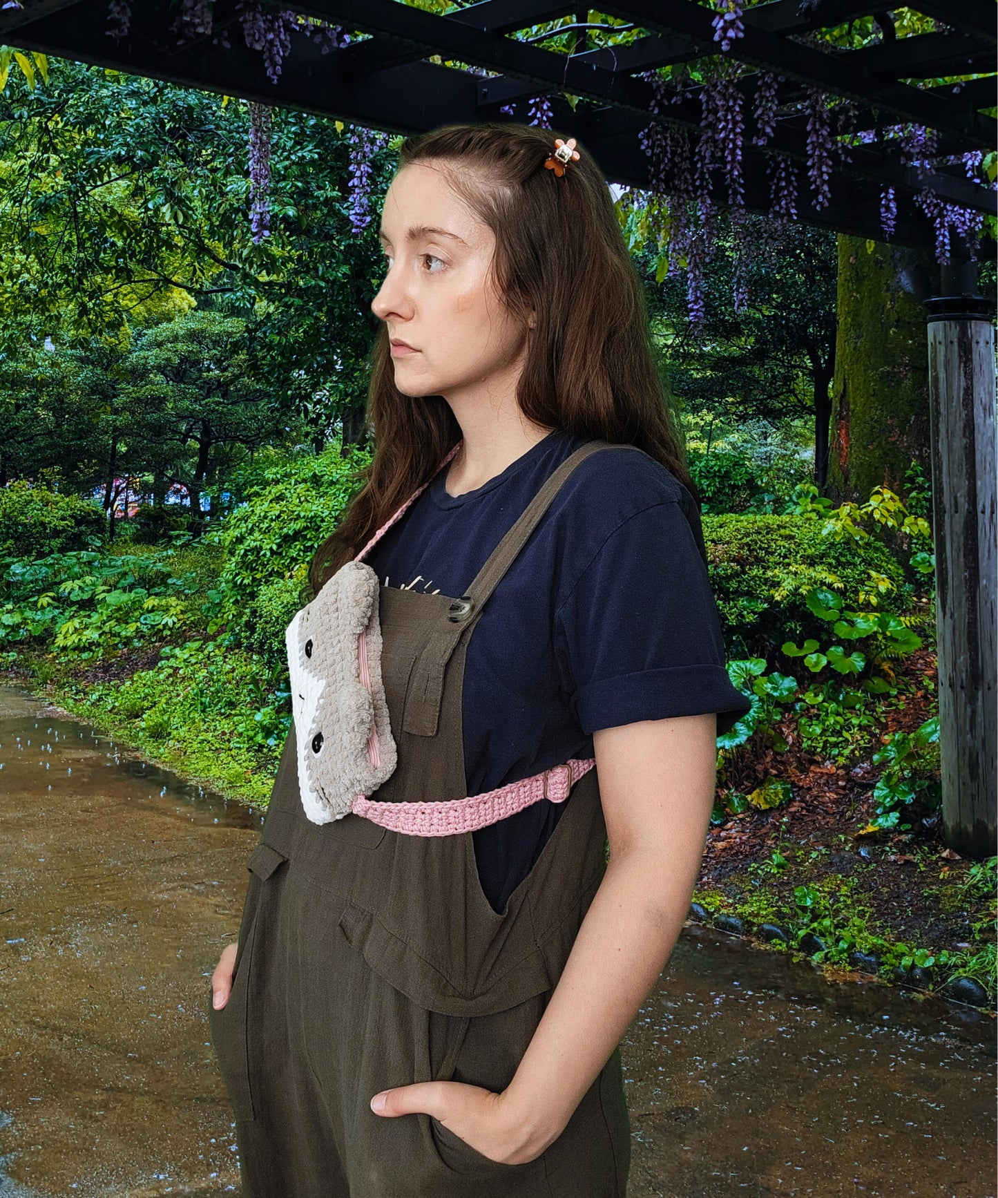 Crochet Pattern: Cat Plushie Belt Bag