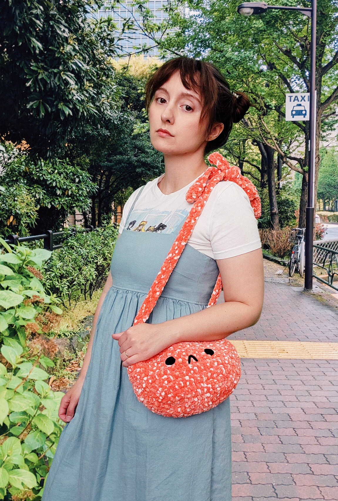 Crochet Pattern: Cat Bag With Bow Strap