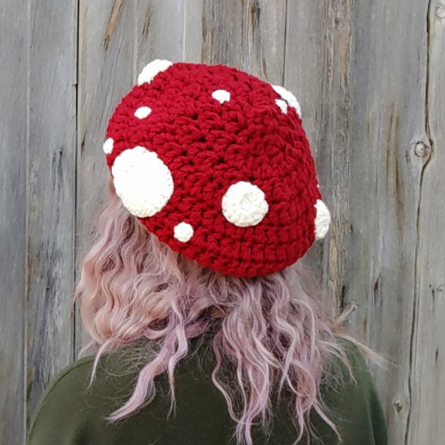 Crochet Pattern: Mushroom Hat