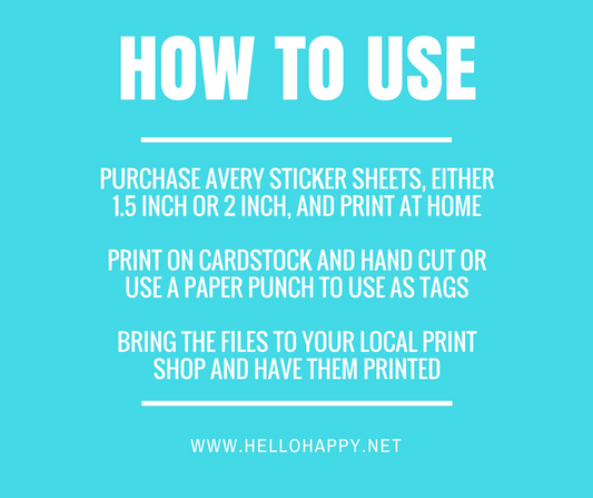 Funny Handmade With Love Stickers