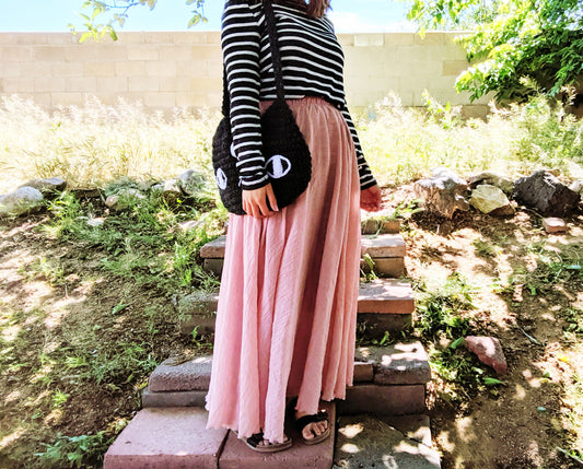 Crochet Pattern: Moon Cat Bag