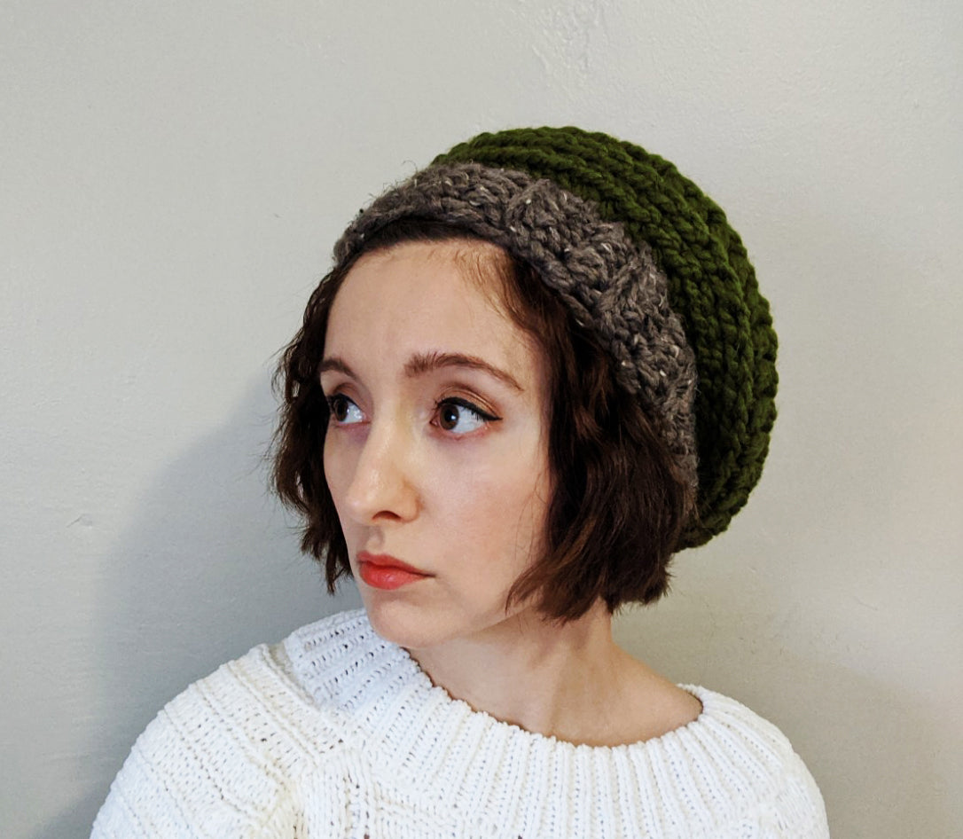 Crochet Pattern: Christmas Tree Hat 2