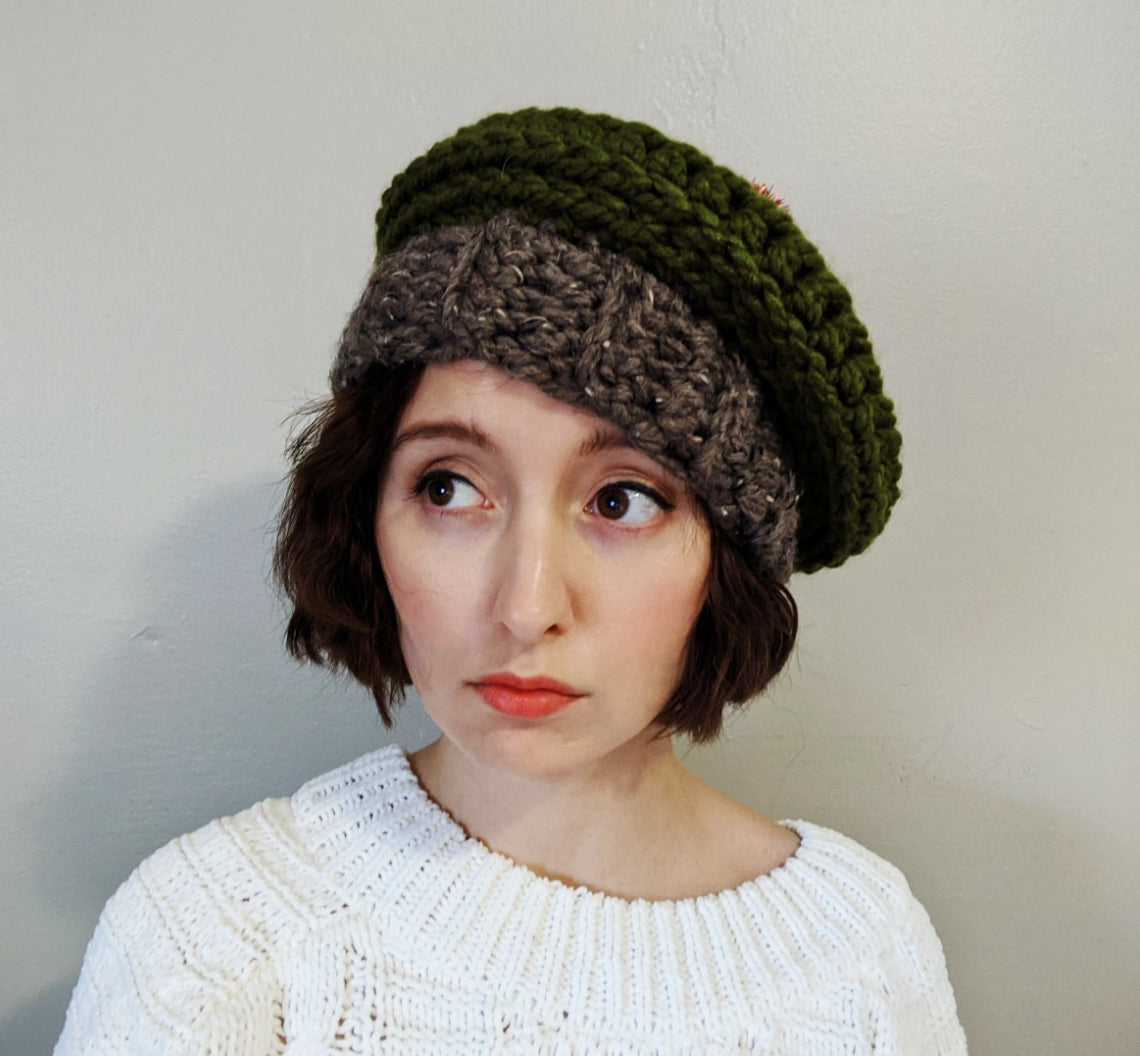 Crochet Pattern: Christmas Tree Hat 2