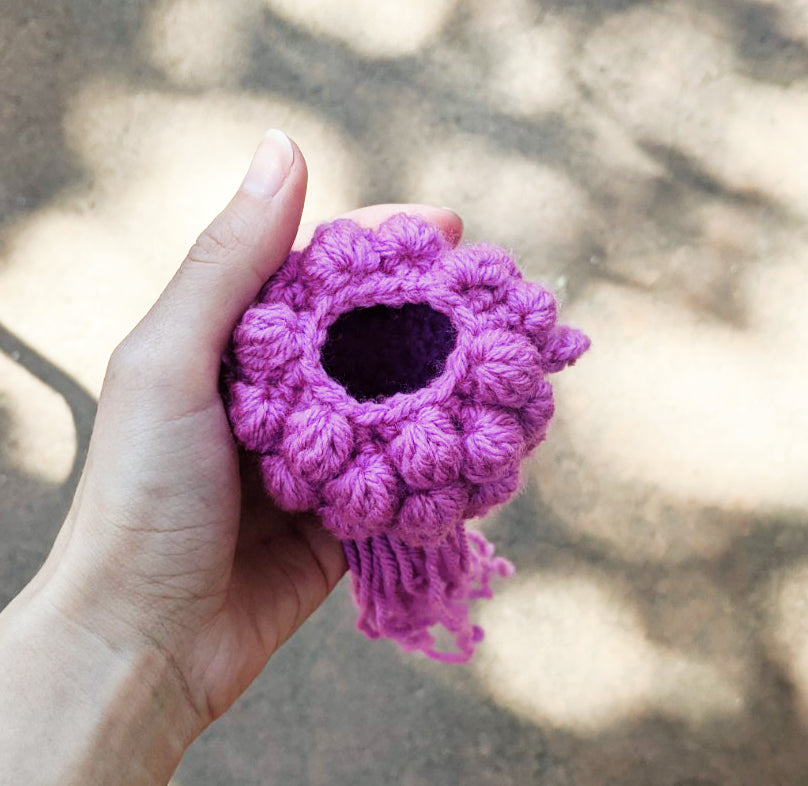 Crochet Pattern: Bubbles Hanging Air Planter