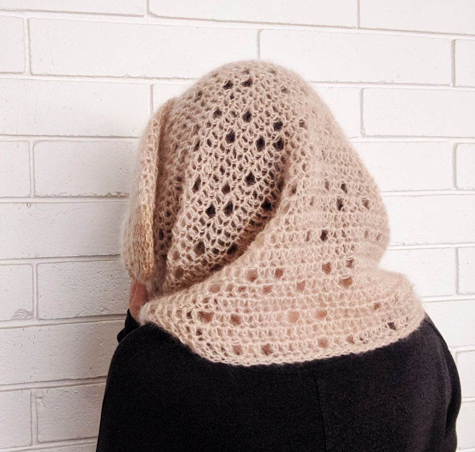 Crochet Pattern: Mohair Rabbit Cowl