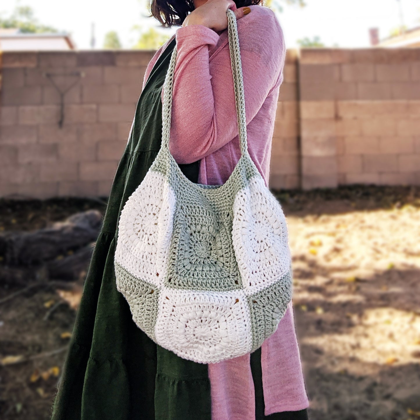 Crochet Pattern: Patchwork Bag