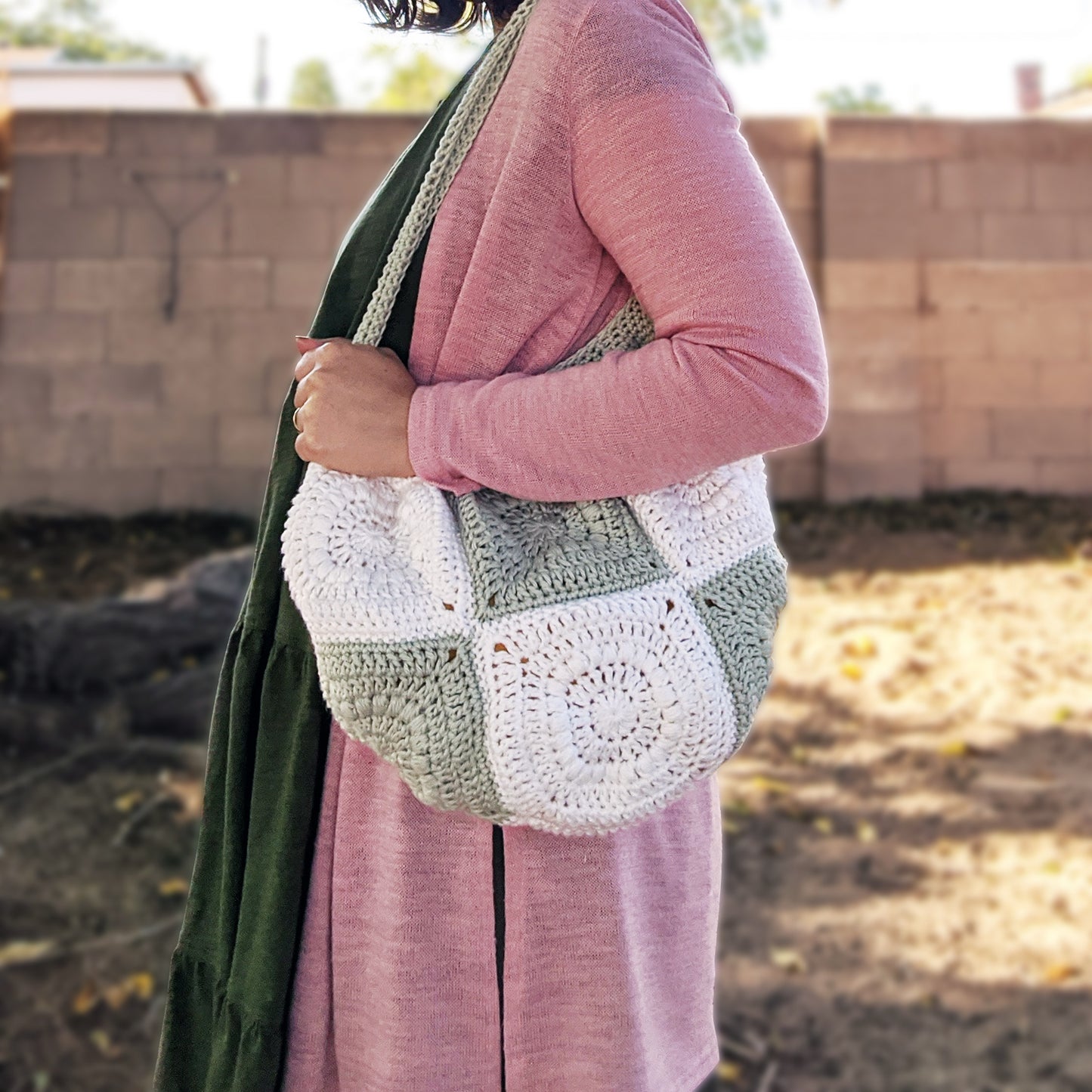 Crochet Pattern: Patchwork Bag