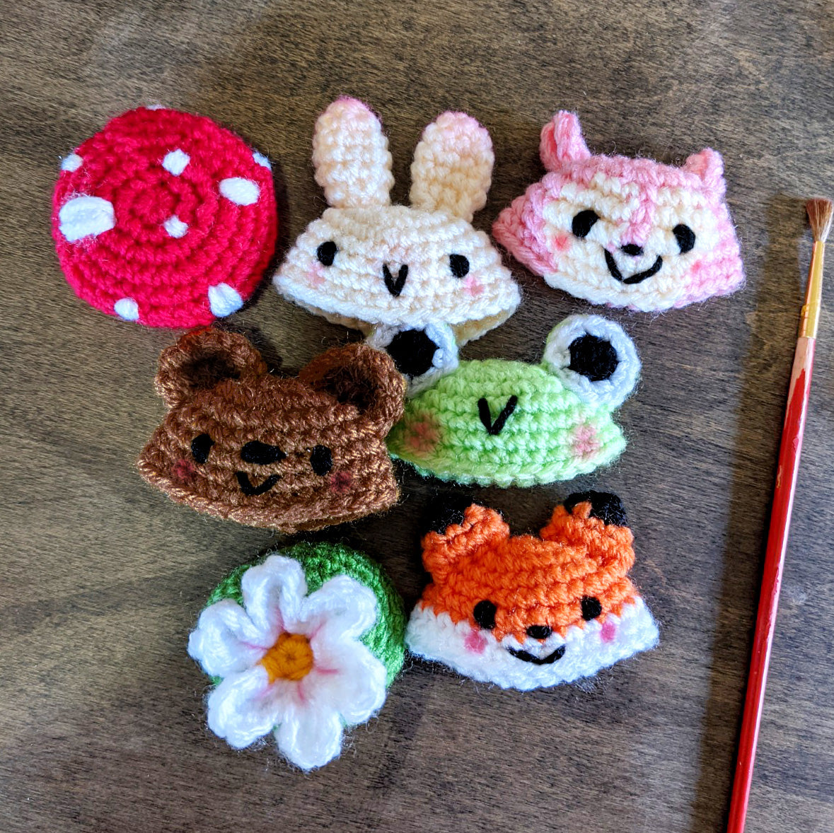 Crochet Pattern: Woodland Easter Egg Covers