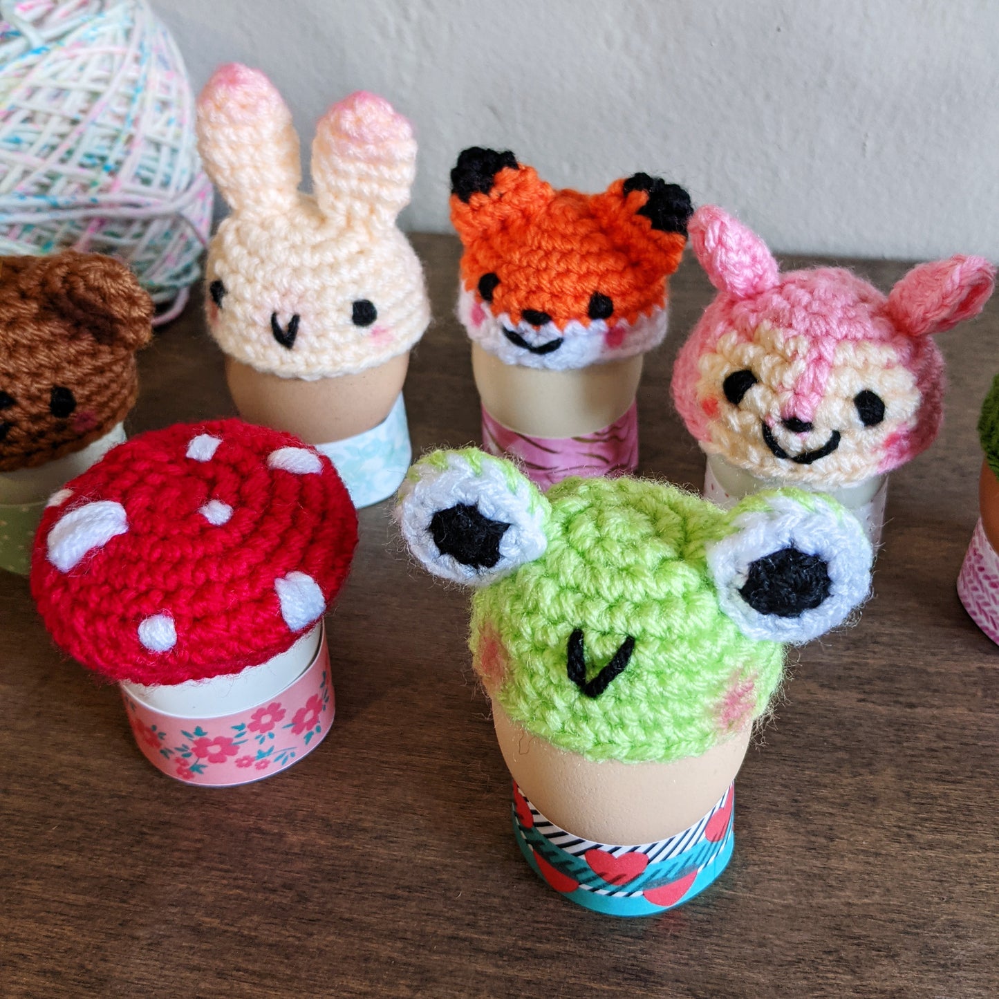 Crochet Pattern: Woodland Easter Egg Covers