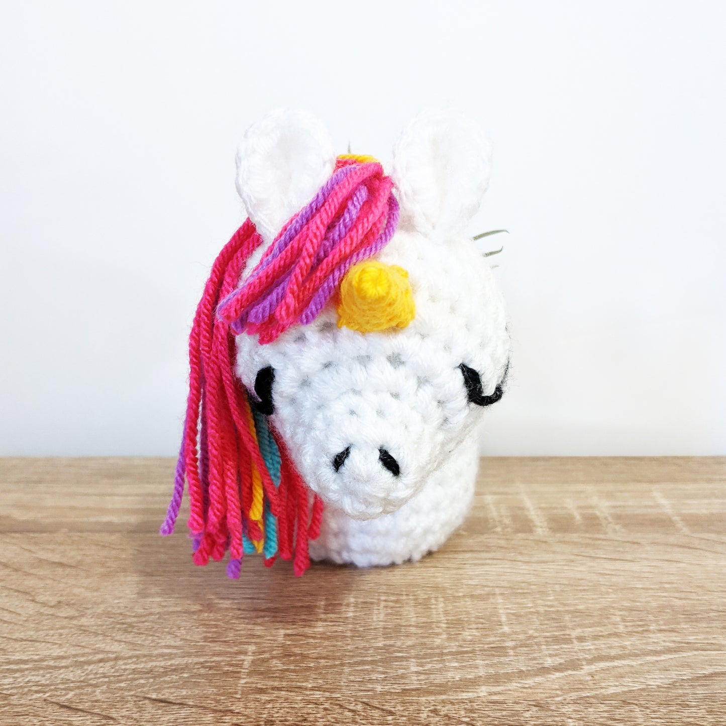 Crochet Pattern: Unicorn Planter