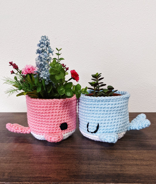 Crochet Pattern: Whale Planter