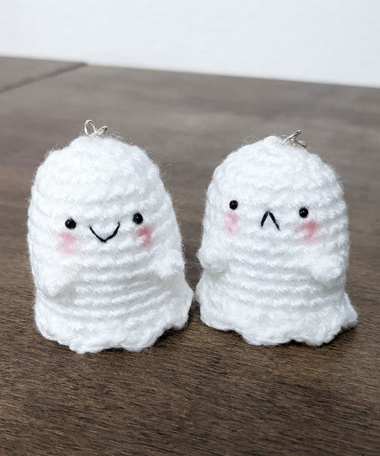 Crochet Pattern: Little Ghost Earrings