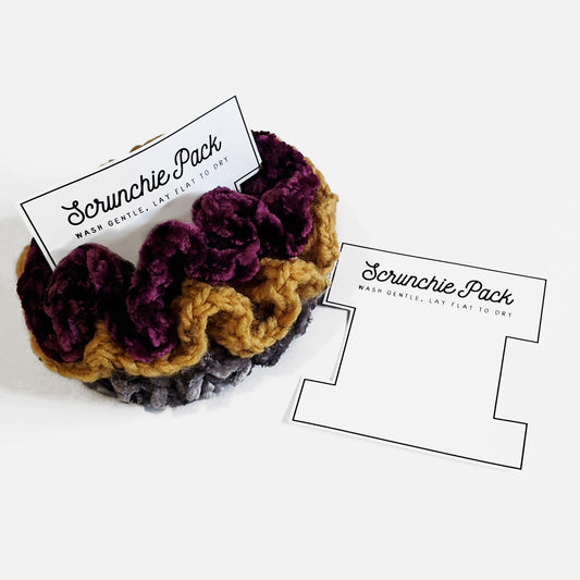 Scrunchie Pack Display Insert