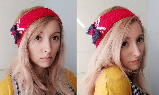 Free Crochet Pattern: Sailor Moon Headband