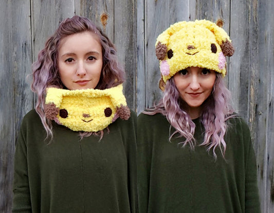New crochet pattern: Pikachu cowl/headband