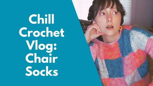 Free Crochet Pattern Video: Chair Socks