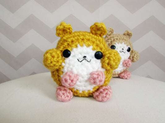New crochet pattern: amigurumi hamster!