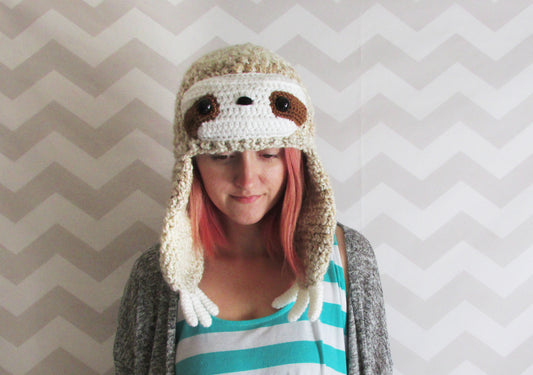 Sloth hat pattern...go!