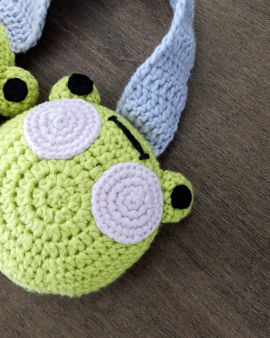 Crochet Pattern: Froggy Earmuffs