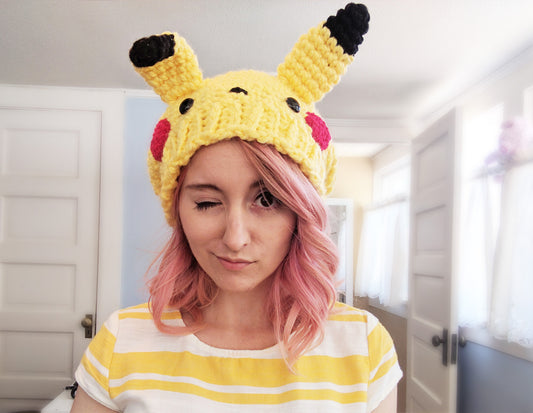 Two new hats to order: Pikachu & Totoro