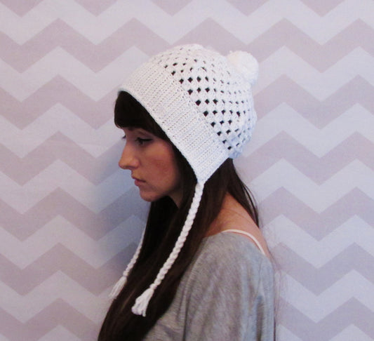 Crochet Pattern: bonnet hat