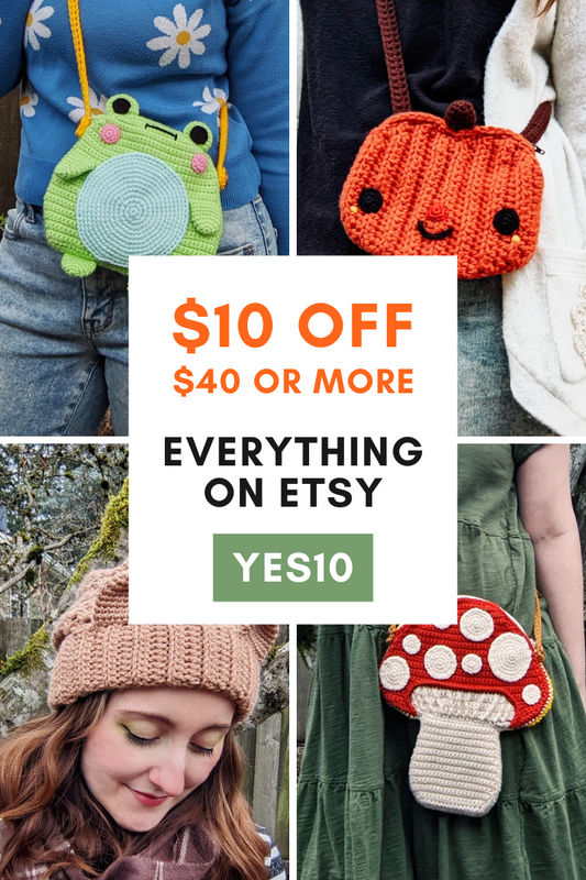 Etsy Sale: $10 off your purchase of $40 or more