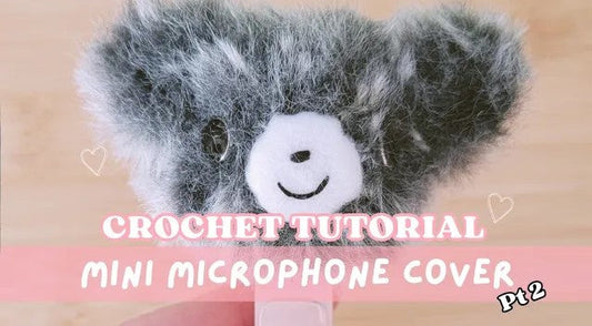 Video Tutorial: How to make a bear cover for your mini microphone