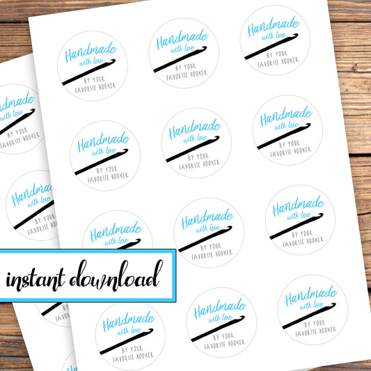 New Printable Stickers in the shop + a freebie for you!