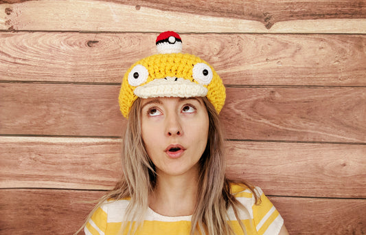 New Crochet Pattern: Psyduck Pokemon Hat