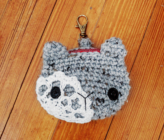 Free Crochet Pattern: Kitty Coin Purse