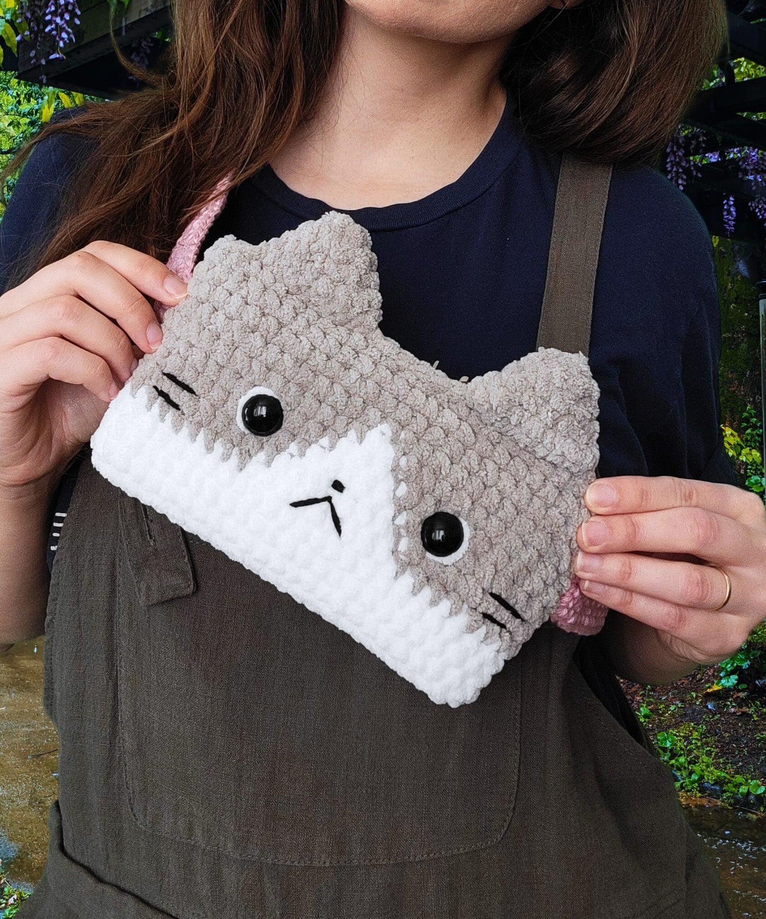 Crochet Pattern: Cat Plushie Belt Bag – HELLOhappy