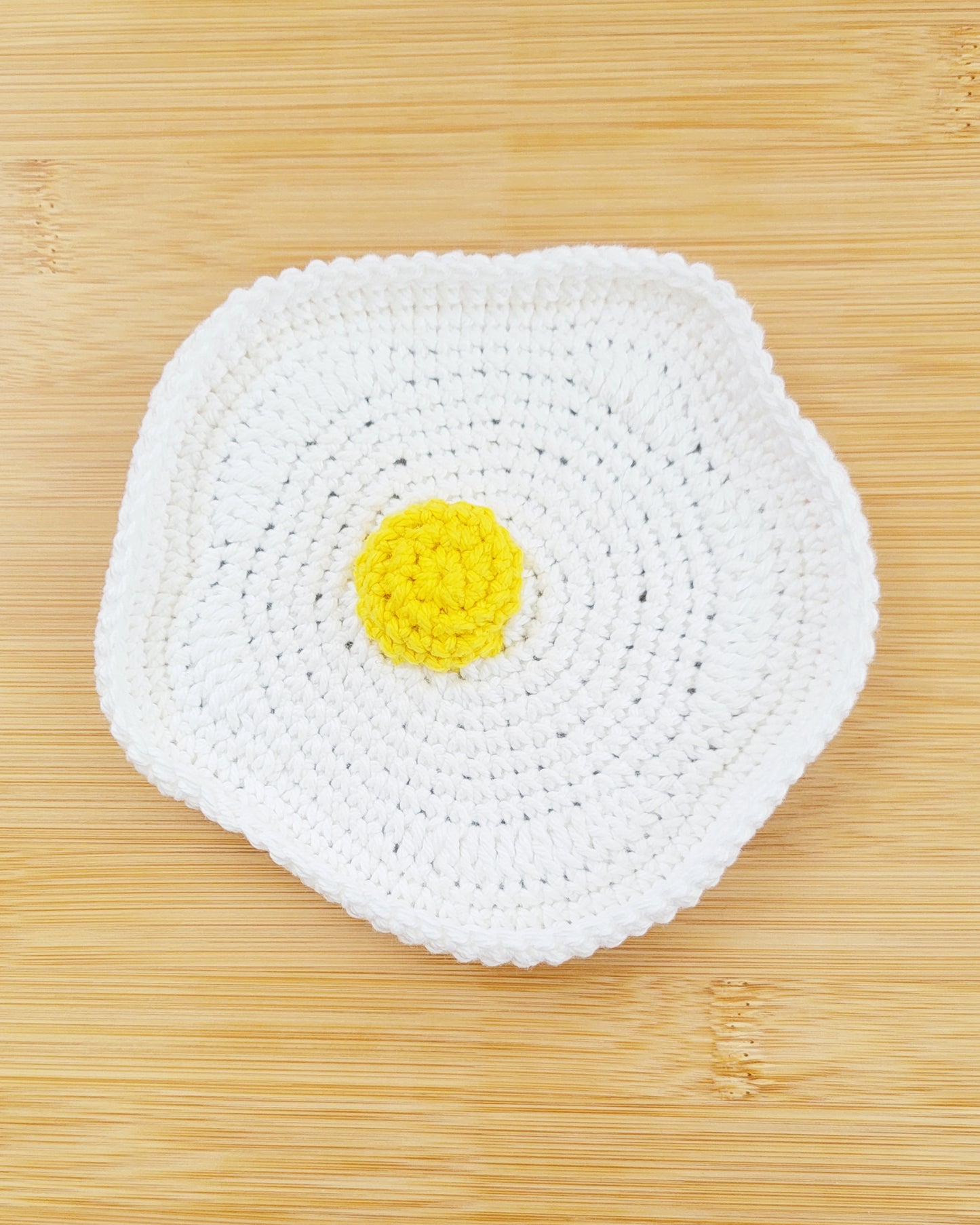 Crochet Pattern: Egg Trinket Dish