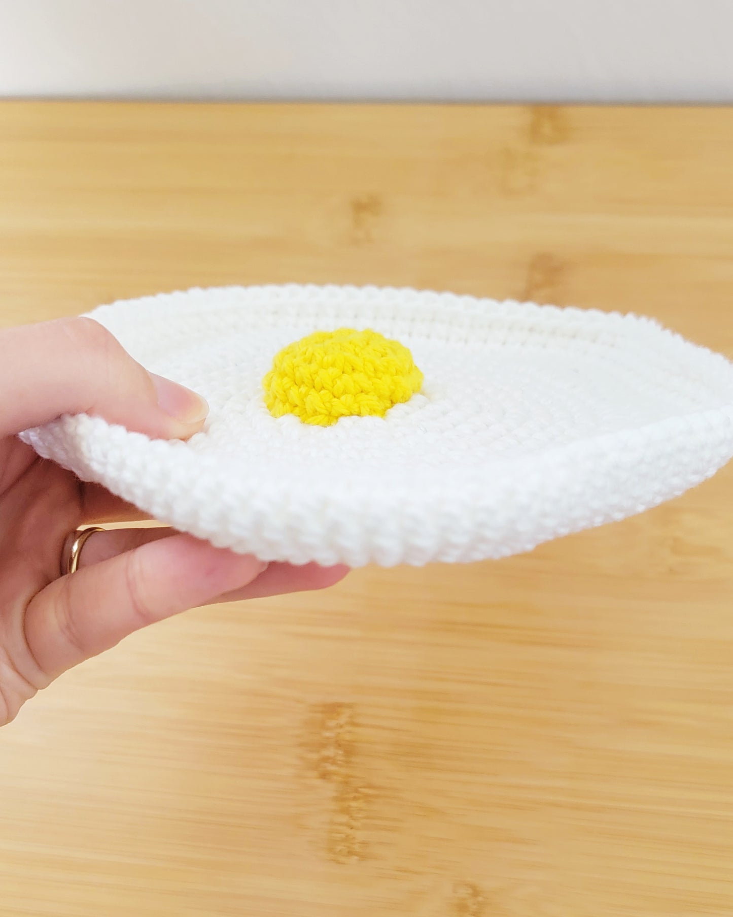 Crochet Pattern: Egg Trinket Dish