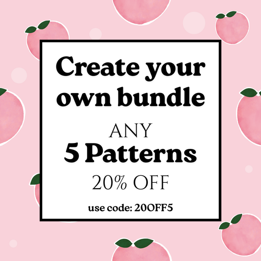 Build your own crochet pattern bundle