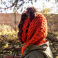 Galaxy Battle Bears Snood - Hand crocheted cowl hood - Sample Sale