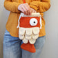 Crochet Pattern: Funny Fish Crossbody Bag