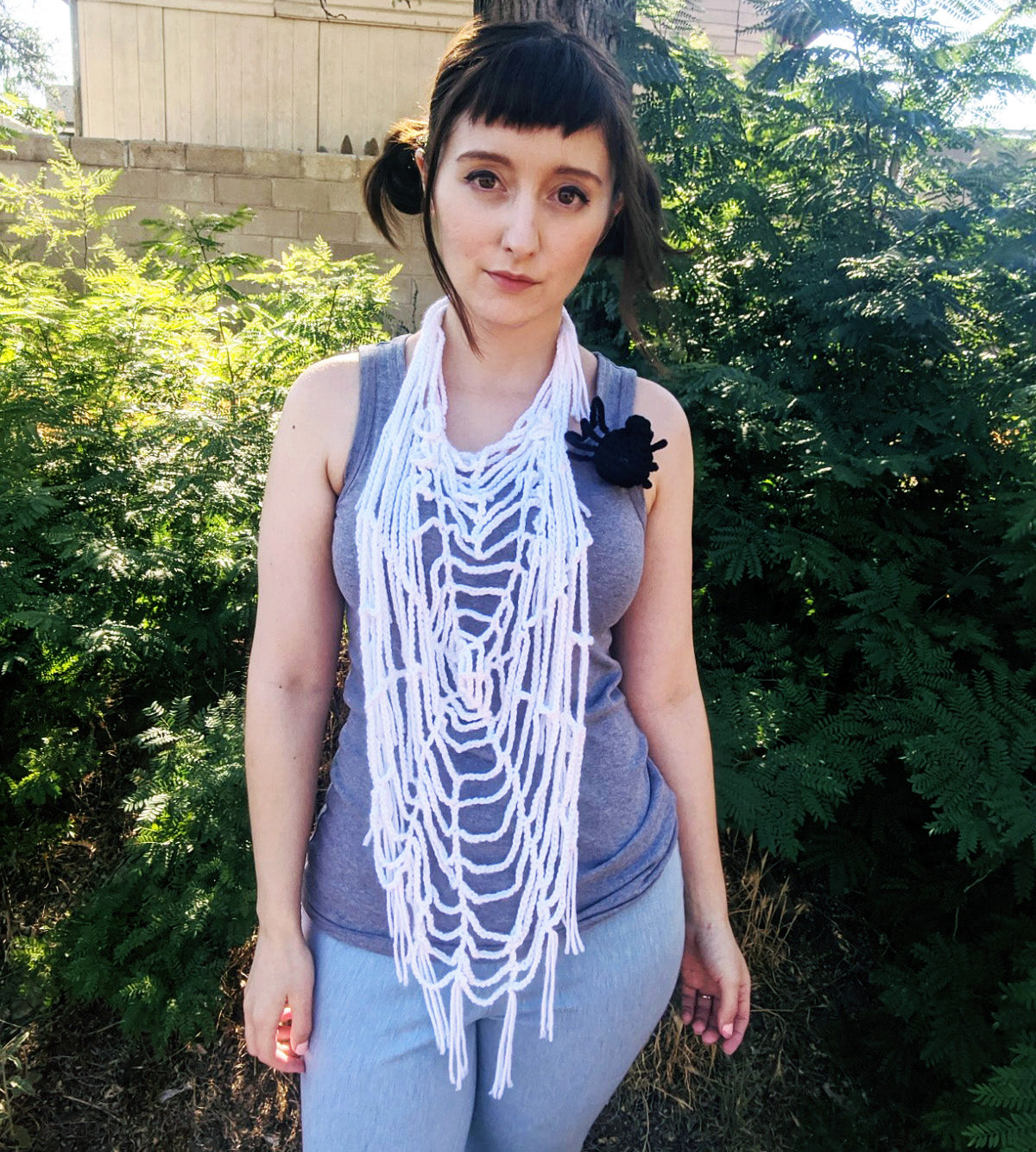 Crochet Pattern: Spider Web Shawl