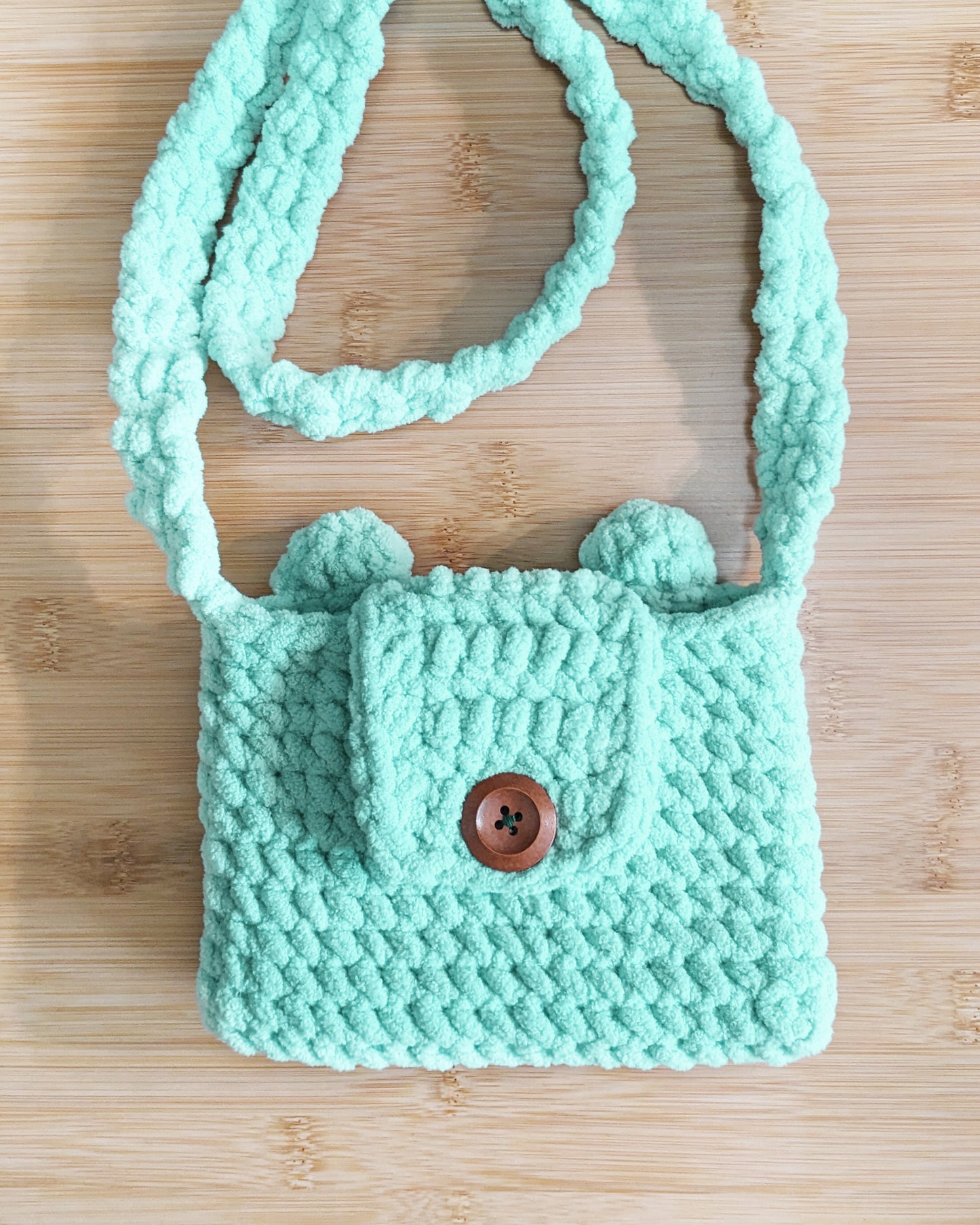 Crochet Pattern: Froggy Plushie Phone Bag