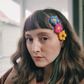 Puffy Flower Hair Clips