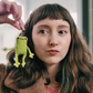 Crochet Leggy Froggy Keychain