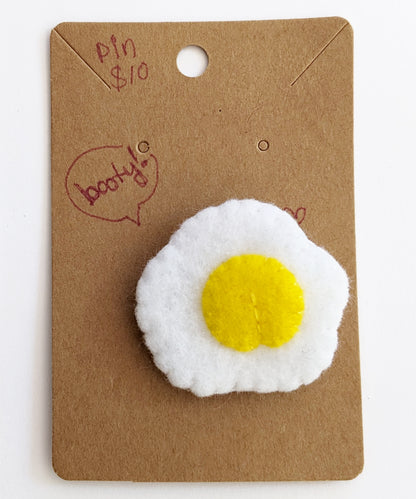 Handmade Felt Egg Pins