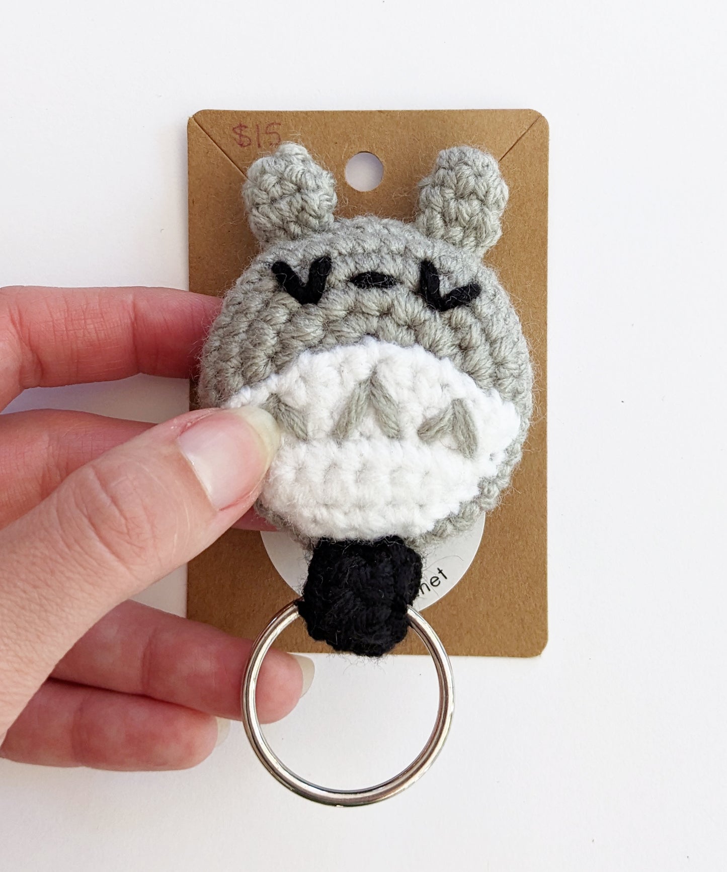 Friendly Chinchilla Key Ring Holder